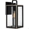 Quoizel Bramshaw 1-Light Matte Black Outdoor Wall Lantern BRAM8406MBK - alternate 1